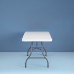 Cosco 6 Foot Premium Folding Table, White Speckle - Image 5
