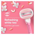 Venus Womens Razor Blade Refills, ComfortGlide 3 White Tea, 4 Count - Image 5