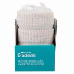 Trudeau Reusable Silicone Baking Cups, 12 Pack – for Muffins, Cupcakes, Bites, Small Pies, Egg Bites, Tartlets, Quiches, Cheesecake Bites, Rice Krispies Treats, Snack & Fruit Bites - Image 2