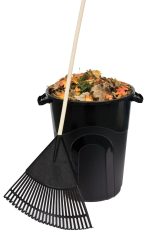 Hyper Tough 32 Gallon Injection Molded Plastic Trash Can with Click Lock Lid - Image 7
