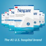 Nexcare Tegaderm Waterproof Dressing, Hospital Grade Bandages, 2 3/8" x 2 3/4", 8 Count - Image 7
