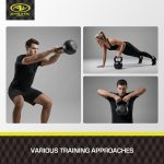 (4 pack) Athletic Works 35 lb Cast Iron Kettlebell, Black Hammertone Finish - Image 4