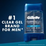 Gillette Antiperspirant and Deodorant for Men, Clear Gel Cool Wave Scent, 3.8 oz - Image 2