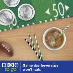 Dixie To Go Disposable 12 Ounce Paper Cups, Multi-Color, 60 Count - Image 2