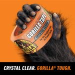 Gorilla Crystal Clear Tape, 1.88” x 18 yd - Weather Resistant for Indoor or Outdoor Projects and Repairs - Image 2