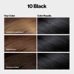 Revlon ColorSilk Permanent Hair Color, Bond Repair Complex, 10 Black, 1 pack - Image 2