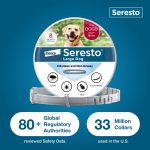 Seresto Flea & Tick Collar For Dogs Over 18 lbs., Vet-Recommended, 8 Month Protection - Image 3