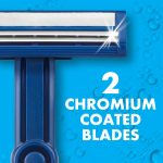 Gillette Sensor2, Fixed Men's Disposable Shaving Razors with Lubrastrip, 12 Count - Image 5