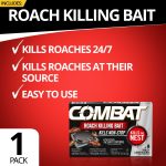 Combat Roach Killing Bait Stations for Small and Large Roaches, No Mess or Odor, 12 Count - Image 3