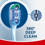 Colgate 360 Deep Clean Toothbrush Pack, Soft Adult Toothbrushes, 2 Pack - Image 3
