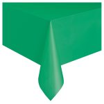 Way To Celebrate Rectangular Plastic Table Cover, Green, 54 in x 108 in, 1 Count - Image 7