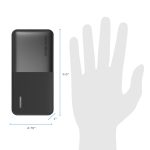 Pocket Juice Slim Pro 20,000mAh, Portable Power Bank and Charger with Dual USB Ports, Black - Image 7