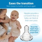 Dr. Brown’s Natural Flow Anti-Colic Options+ Narrow Baby Bottle, Pink, 4oz, Slow Flow, 0m+, 3 Pack - Image 6