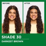 Garnier Nutrisse Nourishing Adult Hair Color Creme, 030 Darkest Brown Sweet Cola - Image 4
