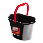 Libman High Power Utility Bucket 3.5 Gallon Black Polypropylene with Ergonomic Handle - Image 2