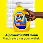 Tide Simply Oxi Boost + Ultra Stain Release, Refreshing Breeze, 22 Loads, 31 fl oz - Image 2