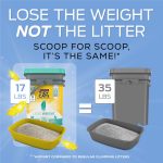 Purina Tidy Cats Free and Clean LightWeight Cat Litter, Unscented, 17 lb Pail - Image 3