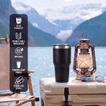 Ozark Trail 32 oz Stainless Steel Insulated Tumbler, Black - Image 2