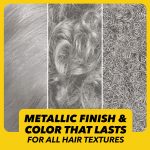 got2b Metallics Permanent Hair Dye, M71 Metallics Silver, Hair Color for Women & Men, 1 Kit - Image 4