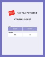 Hanes Women's Ankle Socks, Cushioned, 10-Pack, Size 5-9 - Image 6