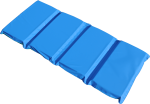 Kindermat Brand-NEW UNUSED-Nap Mat-2" Thick, Blue and Teal-1 Unit per Package-Ages 2 and Above-100% - Image 3