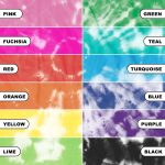 Create Basics Tie Dye Party Tub with 18 Pre-Filled Bottles, Dye Refill Packs and Accessories - Image 3