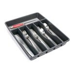Rubbermaid Silverware Organizer, Large, Grey - Image 2
