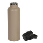 Ozark Trail 24 oz Stainless Steel Insulated Loop Carry Water Bottle, Tan - Image 3