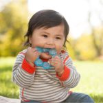 Infantino Soothing Soft Circular Water Teether, Unisex, Blue - Image 4