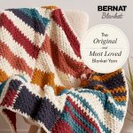 Bernat® Blanket™ #6 Super Bulky Polyester Yarn, Crimson 10.5oz/300g, 220 Yards - Image 3