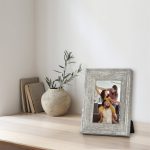 Mainstays 5 x 7 Rustic Gray Tabletop Picture Frame - Image 6