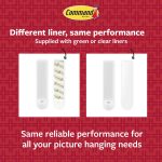 Command Heavy Duty Picture Hangers, Hold 20 lbs, White, Damage-Free Hanging, 8 Pairs Adhesive Strips - Image 6