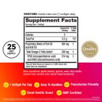 MegaRed Advanced 4in1 500mg Omega-3 Fish Krill Oil Supplements, Heart Brain Eyes Joints Health Omega 3, 25 Softgels - Image 4