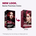 Splat Red Hair Dye Complete Kit, Midnight Ruby Semi-Permanent Color, No Bleach - Image 3