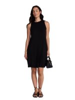 Time and Tru Women's Sleeveless Knit Swing Dress, Sizes XS-XXXL - Image 3