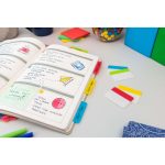 Post-it Tabs, 1" Wide Aqua, Yellow, Pink, Red, Green, Orange, 36 Tabs - Image 5
